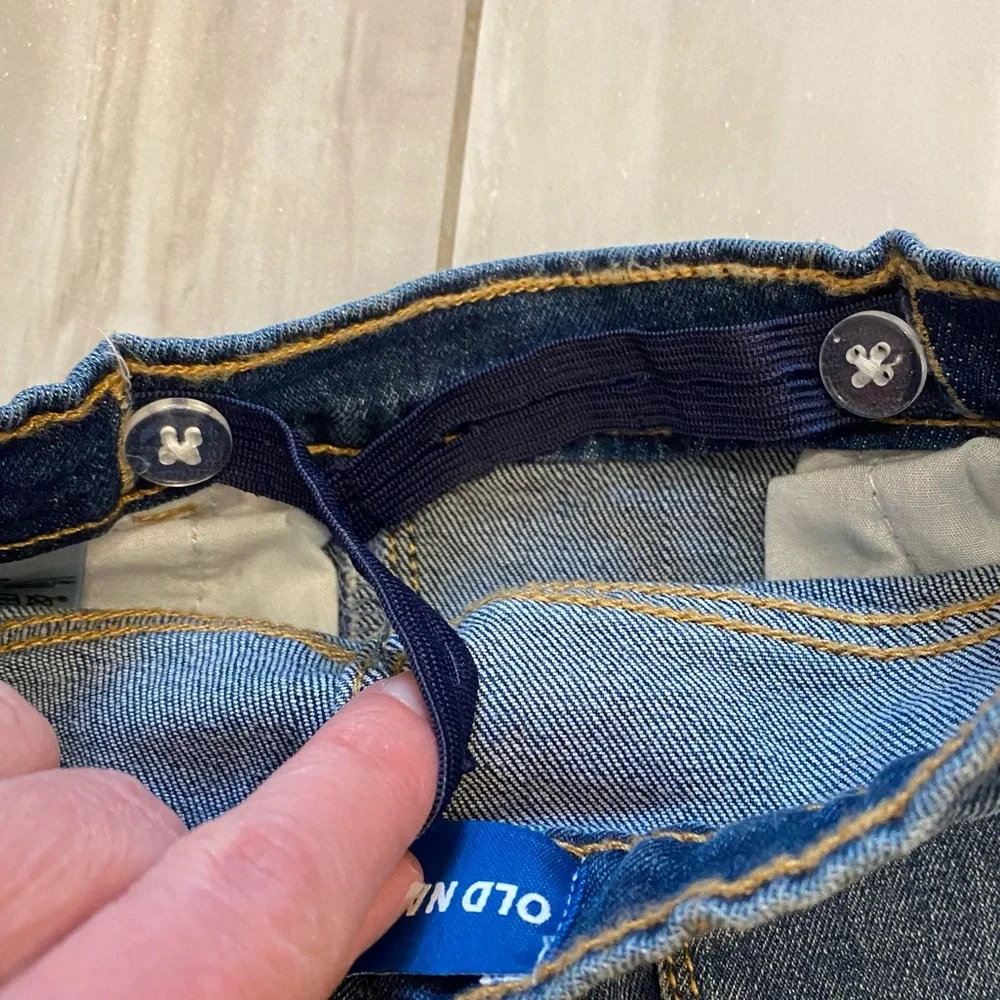 Bundle of 3T Stretch Denim Jeans with Adjustable Waist, Old Navy and Cat & Jack